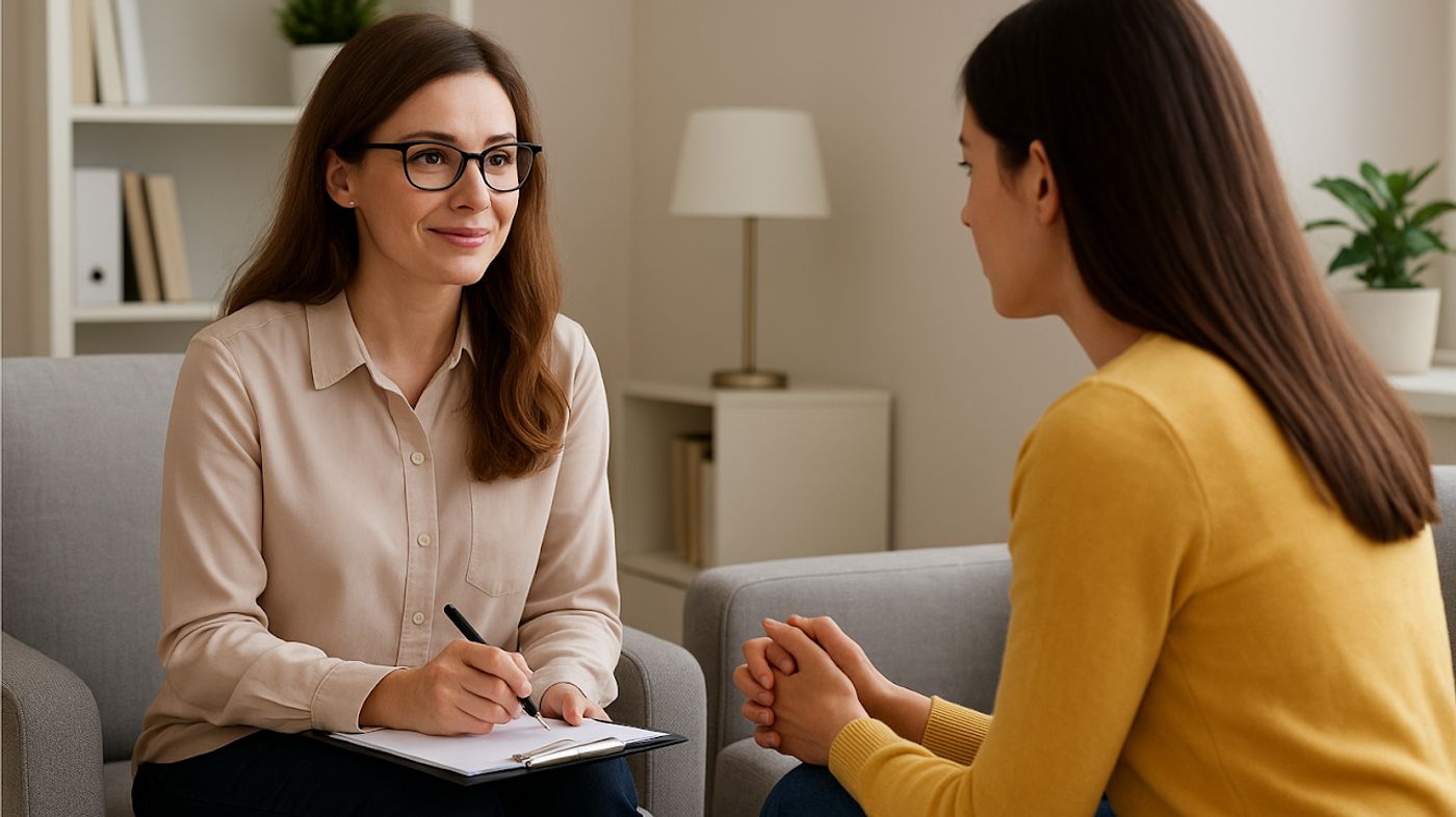 Atendimento presencial de psicoterapia