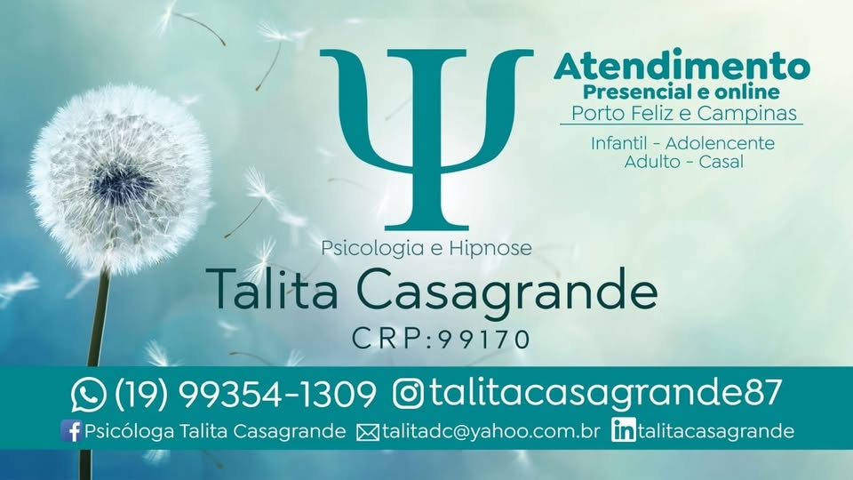 Talita Casagrande — Psicologia e Hipnose